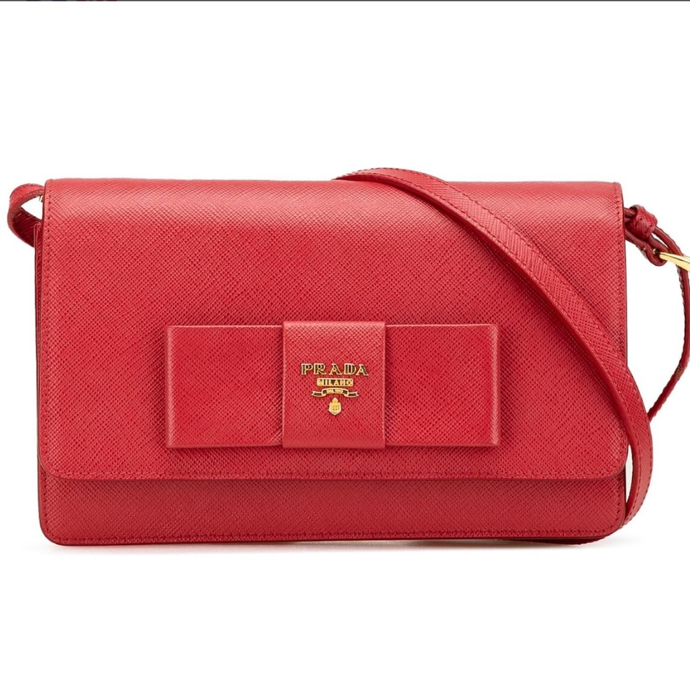 Prada Italy Saffiano Leather Bag - Picture 2 of 15